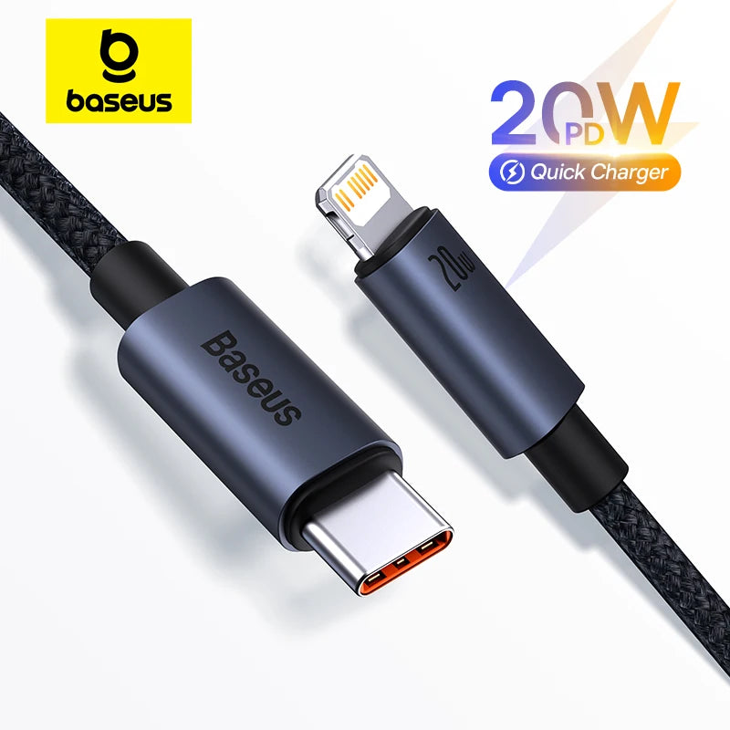 Cable Baseus USB Tipo C a Lightning